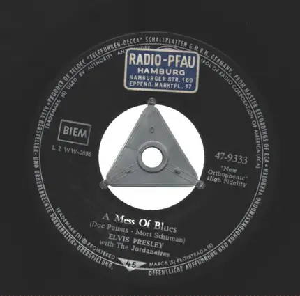 Elvis Presley With The Jordanaires - The Girl Of My Best Friend