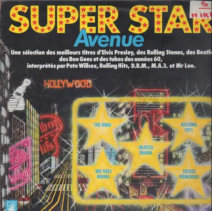 Elvis Presley, Rolling Stones, Beatles, a.o. - Super Star Avenue
