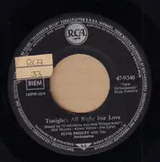 7inch Vinyl Single - Elvis Presley - Muß I Denn, Muß I Denn (Wooden Heart) / G'schichten Aus Dem Wienerwald (Tonight's All Right For Love)