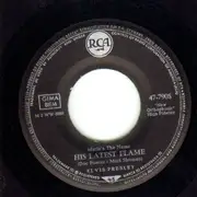 7inch Vinyl Single - Elvis Presley - Marie's The Name - His Latest Flame - S7