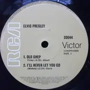 7inch Vinyl Single - Elvis Presley - Old Shep - Tan Labels