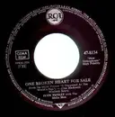 7inch Vinyl Single - Elvis Presley - One Broken Heart For Sale, They Remind Me Too Much Of You - german S7