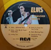 LP - Elvis Presley - A Canadian Tribute - Gold Transparent / Still Sealed
