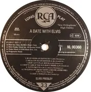 LP - Elvis Presley - A Date With Elvis