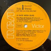 LP - Elvis Presley - A Date With Elvis