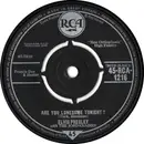 7inch Vinyl Single - Elvis Presley - Are You Lonesome Tonight?