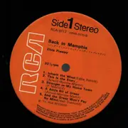 LP - Elvis Presley - Back In Memphis - + Insert