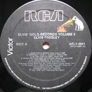 LP - Elvis Presley - Elvis' Gold Records Volume 5