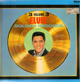 Elvis Presley - Elvis' Golden Records Volume 3