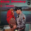 7inch Vinyl Single - Elvis Presley - G. I. Blues - Blue labels