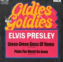 7inch Vinyl Single - Elvis Presley - Green Green Grass of Home - Black labels