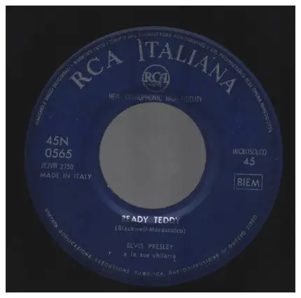 Elvis Presley - How's The World Treating You / Ready Teddy