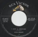 7inch Vinyl Single - Elvis Presley - I Got A Woman / I'm Counting On You