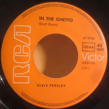 Elvis Presley - In The Ghetto