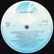 LP - Elvis Presley - Love Songs (16 Original Songs)