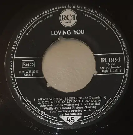 Elvis Presley - Loving You Vol. 2