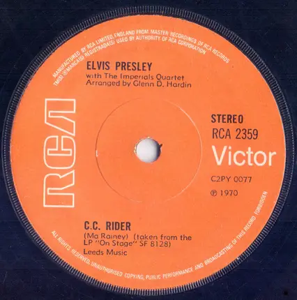 Elvis Presley - Polk Salad Annie