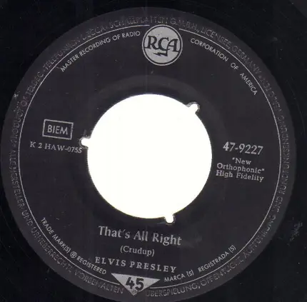 Elvis Presley - That's All Right