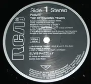 LP - Elvis Presley - The Beginning Years
