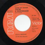 7inch Vinyl Single - Elvis Presley - You're A Heartbreaker / Stuck On You