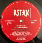 LP - Elvis Presley - 20 Golden Hits Volume 1