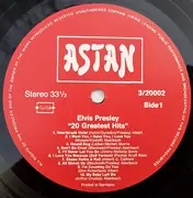 LP - Elvis Presley - 20 Golden Hits