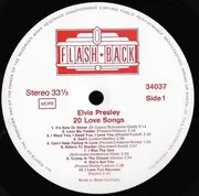 LP - Elvis Presley - 20 Love Songs