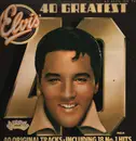 Double LP - Elvis Presley - 40 Greatest Hits - Gatefold