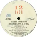 12'' - Elwood Blues Revue Featuring Wilson Pickett - Land Of A Thousand Dances - Promo