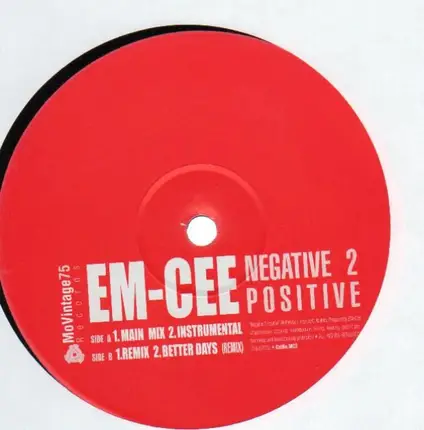 Em-Cee - Negative 2 Positive