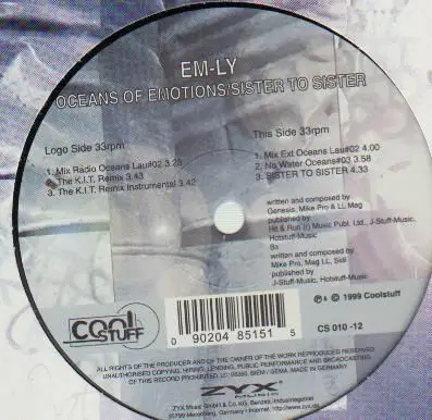 EM-LY - Oceans Of Emotions / Sister To Sister