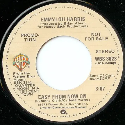Emmylou Harris - Easy From Now On