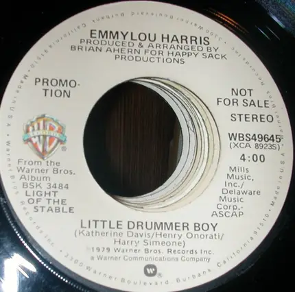 Emmylou Harris - Little Drummer Boy