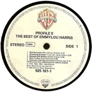 LP - Emmylou Harris - Profile II: The Best Of Emmylou Harris