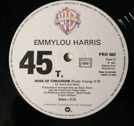 Emmylou Harris - Rose Of Cimarron