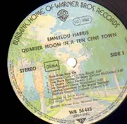 LP - Emmylou Harris - Quarter Moon In A Ten Cent Town