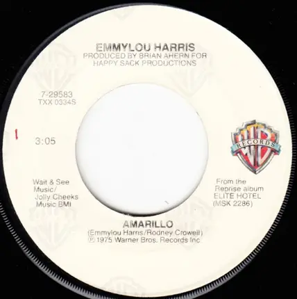 Emmylou Harris - So Sad (To Watch Good Love Go Bad)