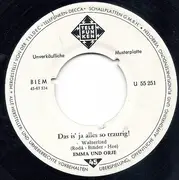 7inch Vinyl Single - Emma Und Orje - Eduard Und Kunigunde