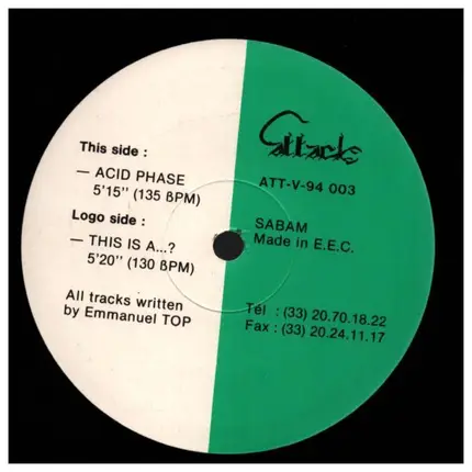 Emmanuel Top - Acid Phase