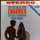 LP - Emmanuel Chabrier - España / Danse Slave / Fête Polonaise / Suite Pastorale / Gwendoline Overture - 200g