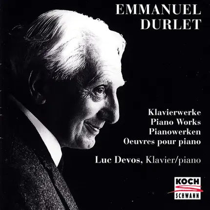 Emmanuel Durlet - Emmanuel Durlet: Piano Works