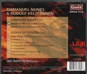 CD - Emmanuel Nunes, Rudolf Kelterborn - Piano Works