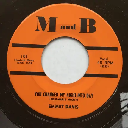 Emmet Davis - How About It Baby