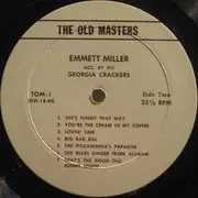 LP - Emmett Miller & His Georgia Crackers - Emmet Miller Acc. By His Georgia Crackers