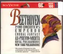 CD - Emanuel Ax , André Previn , Zubin Mehta , The Royal Philharmonic Orchestra , The New York Philharmo - Piano Concerto No. 5 Emperor / Choral Fantasy