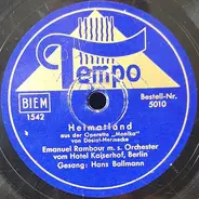 Emanuel Rambour mit seinem Orchester - Heimatland / Alo - Ahe