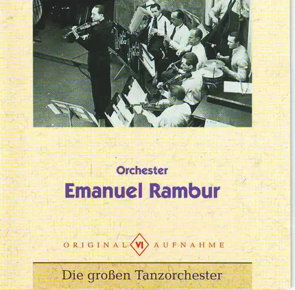 Orchester Emanuel Rambur - Die großen Tanzorchester