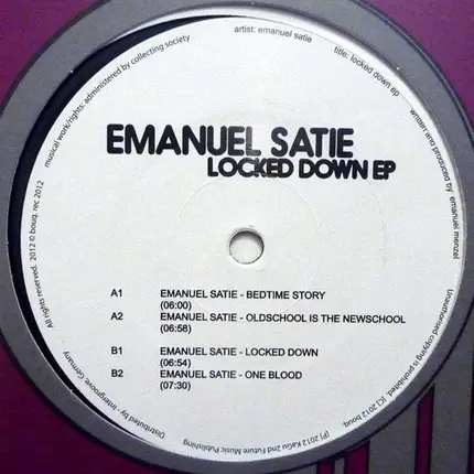 Emanuel Satie - Locked Down Ep