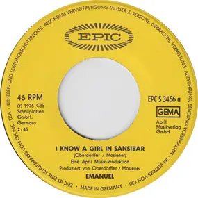 Emanuel - I Know A Girl In Sansibar / Viva L'Amor