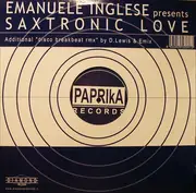 12inch Vinyl Single - Emanuele Inglese - Saxtronic Love